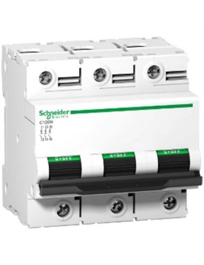 Schneider A9N18369 C120N - Devre Kesici - 3P - 125A - C Eğrisi