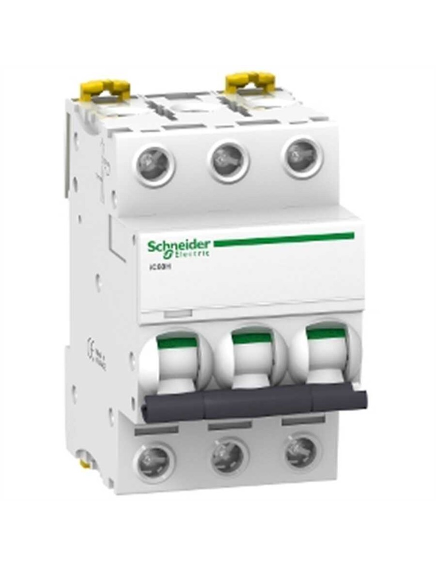 Schneider A9F84310 İc60H - Minyatür Devre Kesici - 3P - 10A - C Eğrisi Schneider A9F84303 İc60H-Otomatik Sigorta -3P-3A-C Eğrisi