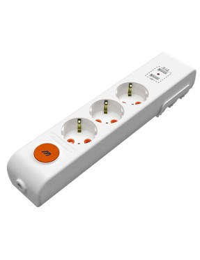 MUTLUSAN 001 175 350001 00 00 RI-TECH ÜÇLÜ USB ANAHTARLI TOPRAKLI GRUP PRİZ(ÇOCUK KORUMALI)(KLEMENSLİ)