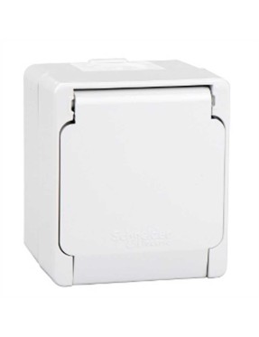 Schneider NML3100121 Nemliyer Kap,Top Priz Beyaz