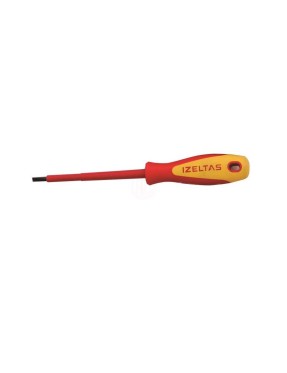 İzeltas 4140176515 65X150 Elektrikçi İzoleli Düz Tornavida 1000 V