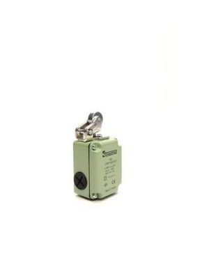 Emas L1K13MIM111 L1 Metal Gövde 22 mm Metal Makaralı Manivela Ani Hareketli 1NO+1NC Sınır Şalter