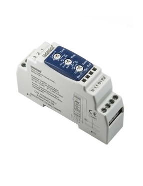 Emas RR3ZTC01 RR3 Serisi Ray Montaj 24VAC/DC-230VAC 1CO10A (rezistif) 0,06sn-30saat Analog Zaman Elektronik Röle