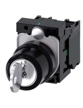 Siemens 3Su1100 4Bl11 1Na0 Sirius Act Plastik Ronıs 1 0 2 Pozisyonlu Kilitli Mandal Buton 1No 1No