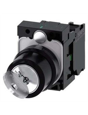 Siemens 3Su1100 4Bf11 1Ba0 Sirius Act Plastik Ronıs 0 1 Pozisyonlu Kilitli Mandal Buton 1No