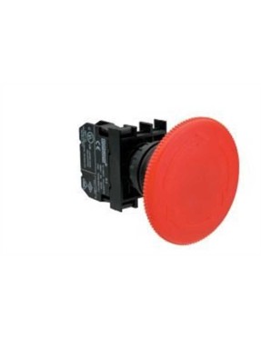 Emas B200E60 B Serisi Plastik 1NC Acil Stop 60 mm Çevirmeli Kırmızı 22 mm Buton