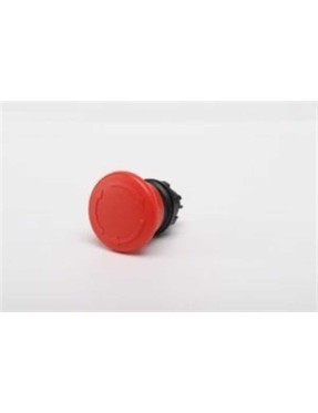 Emas CPDE Yedek Acil Stop 40 mm Çevirmeli Kırmızı Buton Kafası