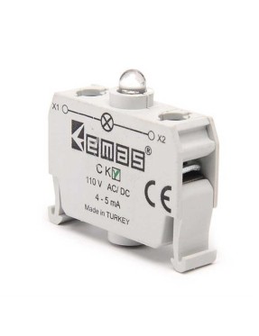 Emas CKY Yedek LED'li 100-230V AC Yeşil Sinyal Blok Kumanda Kutusu için (C Serisi)