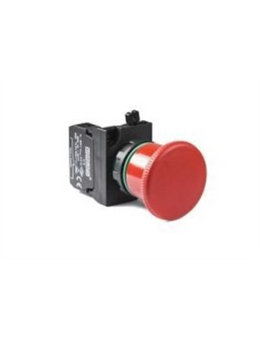 Emas CP200EC CP Serisi Plastik 1NC Acil Stop 40 mm Çekmeli Kırmızı 22 mm Buton