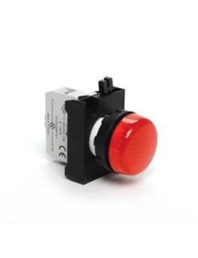 Emas CP060XK CP Serisi Plastik LED'li 12-30V AC/DC Kırmızı 22 mm Sinyal