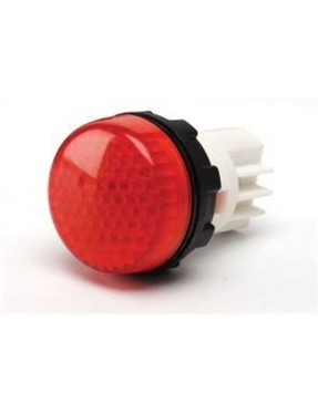 Emas S222LK S Serisi Plastik LED'li 230V AC Kırmızı 22 mm Sinyal
