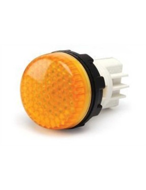 Emas S222LS S Serisi Plastik LED'li 230V AC Sarı 22 mm Sinyal