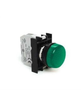 Emas B030XY B Serisi Plastik Ba9S Duylu Yeşil 22 mm Sinyal