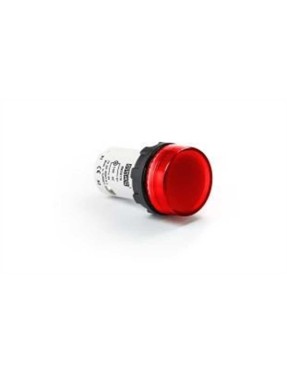 Emas MBSD110K MB Serisi Plastik LED'li 110V AC Kırmızı 22 mm Sinyal