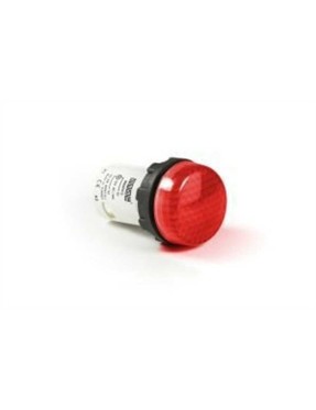 Emas MBSP012K MB Serisi Plastik LED'li 12-30V AC/DC Kırmızı 22 mm Sinyal