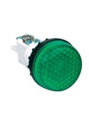 Emas S224NY S Serisi Plastik 230V AC Yeşil 22 mm Sinyal