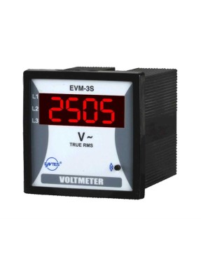 Entes M0028 EVM-3S-72 3 Fazlı Voltmetre