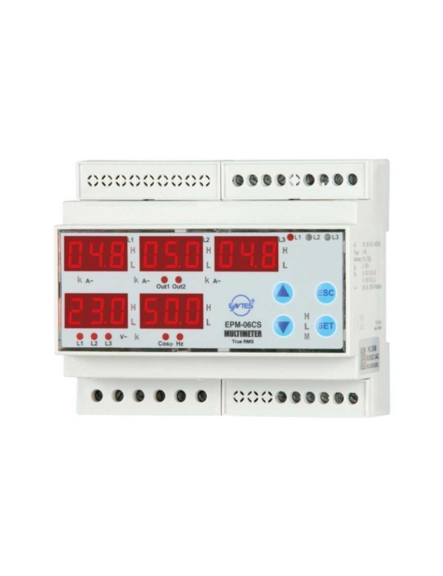 ENTES EPM-06CS-DIN-CT25 MULTİMETRE (ESKİ STOK KODU : M2414) ENTES EPM-06CS-DIN-CT25 MULTİMETRE (ESKİ STOK KODU : M2414)
