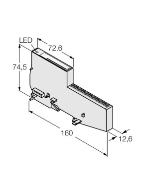 Turck 6827231 BL20-E-16DI-24VDC-P BL20 EKONOMİ MODÜL