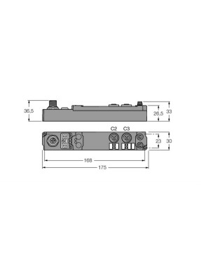 Turck 6824122 SCOB-0002D-0002 CANOPEN İÇİN PİCONET TEK MODÜL