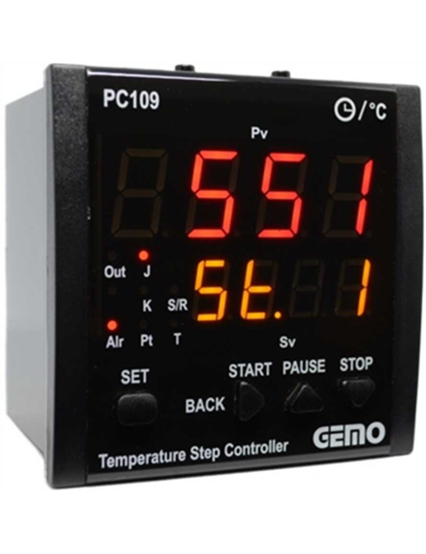 Gemo PC109-230VAC-S Auto-tune PID Sıcaklık Kontrol Cihazı GEMO PC109-230VAC-S SICAKLIK KONTROL CİHAZI