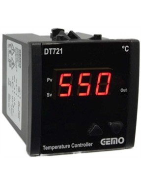 Gemo DT721-230VAC-R ON/OFF Sıcaklık Kontrol Cihazı