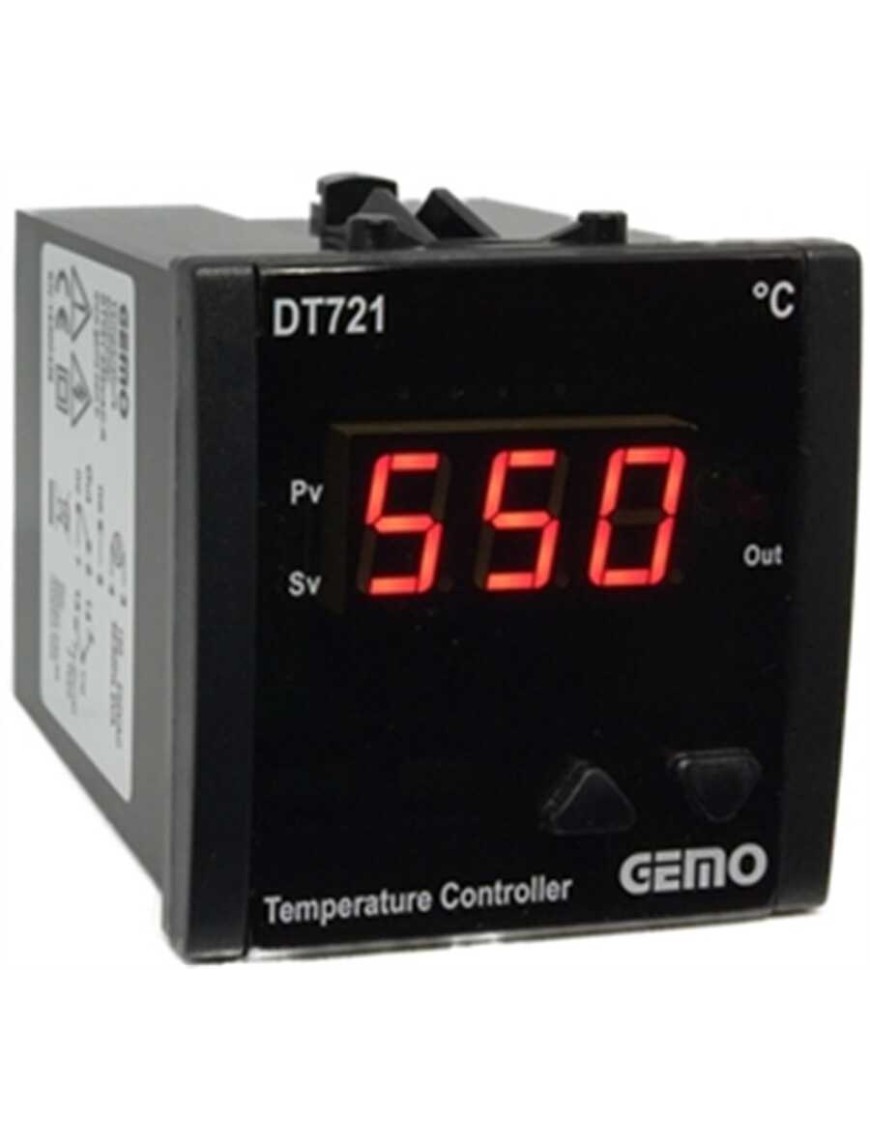 Gemo DT721-230VAC-R ON/OFF Sıcaklık Kontrol Cihazı Gemo DT721-230VAC-R ON/OFF Sıcaklık Kontrol Cihazı