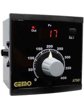 Gemo AT961-230VAC-R Analog SET'li ON/OFF Sıcaklık Kontrol Cihazı