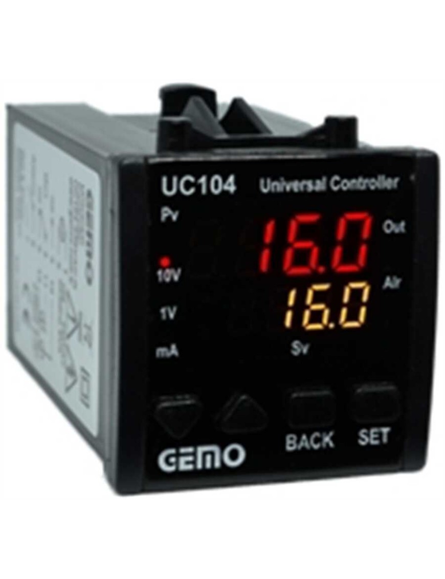 Gemo UC104-24V-R Üniversal Kontrol Cihazı GEMO UC104-24V-R ÜNİVERSAL KONTROL CİHAZI