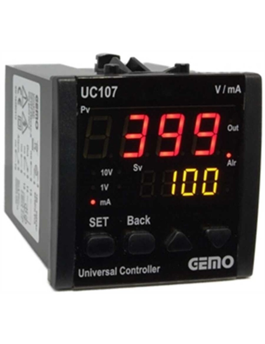 Gemo UC107-230VAC-S Üniversal Kontrol Cihazı GEMO UC107-230VAC-S ÜNİVERSAL KONTROL CİHAZI