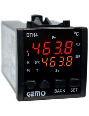 Gemo DTH4-24V Ekonomik Seri "Auto-tune PID" Sıcaklık Kontrol Cihazı