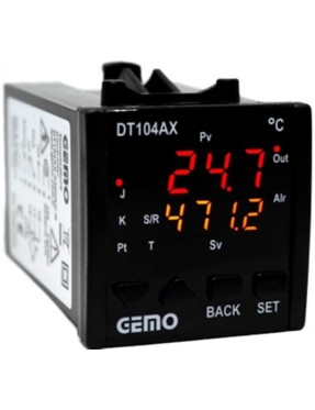Gemo DT104AX-24V-S "Auto-tune PID" Sıcaklık Kontrol Cihazı