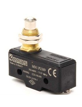 Emas MN1PUM9 Metal Kalın Pimli 1CO MN1 Serisi Plastik Mini Switch