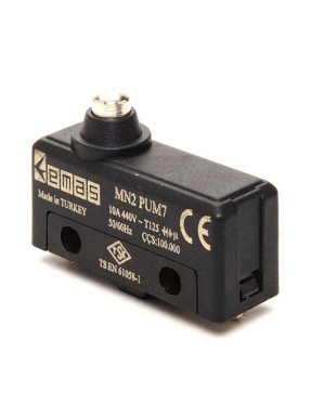 Emas MN2PUM7 Metal Kalın Pimli 1CO MN2 Serisi Plastik Mini Switch