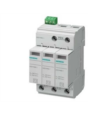 Siemens Ersör Kontaklı Tn C Sistemleri İçin 3 0 Devreli Aşırı Gerilim Sınırlayıcısı Parafudr