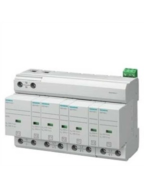 Siemens 5Sd7444 1 B Ve C Sınıfı 4 Kutuplu Tt Ve Tn S Sistemleri İçin Kombine Parafudr