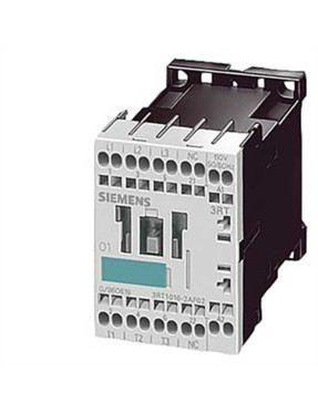 Siemens Sirius Kontaktör 3RT1015-2AB01 3kW 7A 24VAC 1NO Yay Tipi Bağlantı S00 Boy 3 Kutuplu AC-3