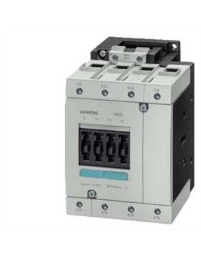 Siemens 3Rt1344-1Ap00 Kontaktör, Ac-1, 110 A, 72 Kw / 400 V, 230 V Ac, 50 Hz, 4-Kutuplu, Boyutu S3, Vidalı Terminal (Muadil Ürün: 3Rt2337-1Ap00)