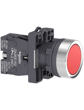Schneider XA2EA42 22 Mm Kırmızı Yaylı Buton 1Nk