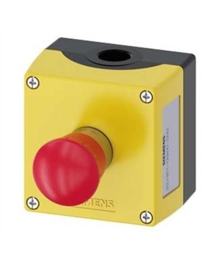 Siemens 3Su1851 0Na00 2Aa2 Sirius Act Kutulu Acil Durdurma Buton Setleri Çevir Kur Metal Gövde 1Nc Kontak Ko