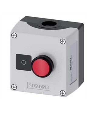Siemens 3Su1801 0Ac00 2Ab1 Sirius Act Kutulu Buton Setleri Plastik Etanj Kutusu 1 Kırmızı Buton 1Nc Kontak