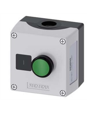 Siemens 3Su1801 0Ab00 2Ab1 Sirius Act Kutulu Buton Setleri Plastik Etanj Kutusu 1 Yeşil Buton 1No Kontak