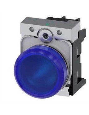 Siemens 3Su1156 6Aa50 1Aa0 Sirius Act Metal Komple Sinyal Lambalar Mavi 230 Ac