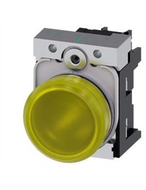 Siemens 3Su1156 6Aa30 1Aa0 Sirius Act Metal Komple Sinyal Lambalar Sarı 230 Ac