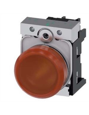 Siemens 3Su1152 6Aa00 1Aa0 Sirius Act Metal Komple Sinyal Lambalar Kehribar 24 Ac Dc