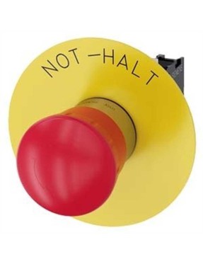 Siemens 3Su1150 1Hb20 1Ch0 Sirius Act Metal Çevir Kur 1Nc Sarı Plakalı Komple Acil Stop Mantar Butonlar 40Mm