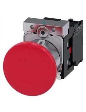 Siemens 3Su1150 1Ba20 1Ca0 Sirius Act Metal Çek Kur 1Nc Komple Acil Stop Mantar Butonlar 40Mm
