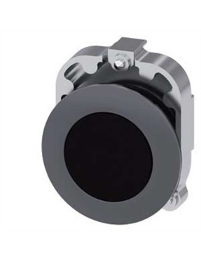 Siemens 3Su1060 0Jb10 0Aa0 Sirius Act Mat Metal Yassı Tip Yay Dönüşlü 30 Mm Buton Siyah