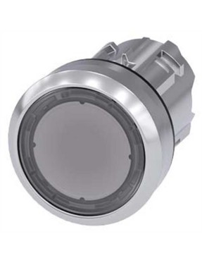 Siemens 3Su1051 0Ab70 0Aa0 Işıklandırılabilir Yay Dönüşlü Metal Buton Kafası Renksiz