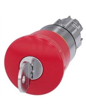 Siemens 3Su1050 1Hf20 0Aa0 Sirius Act Metal Kilitli 40 Mm Acil Stop Mantar Butonlar